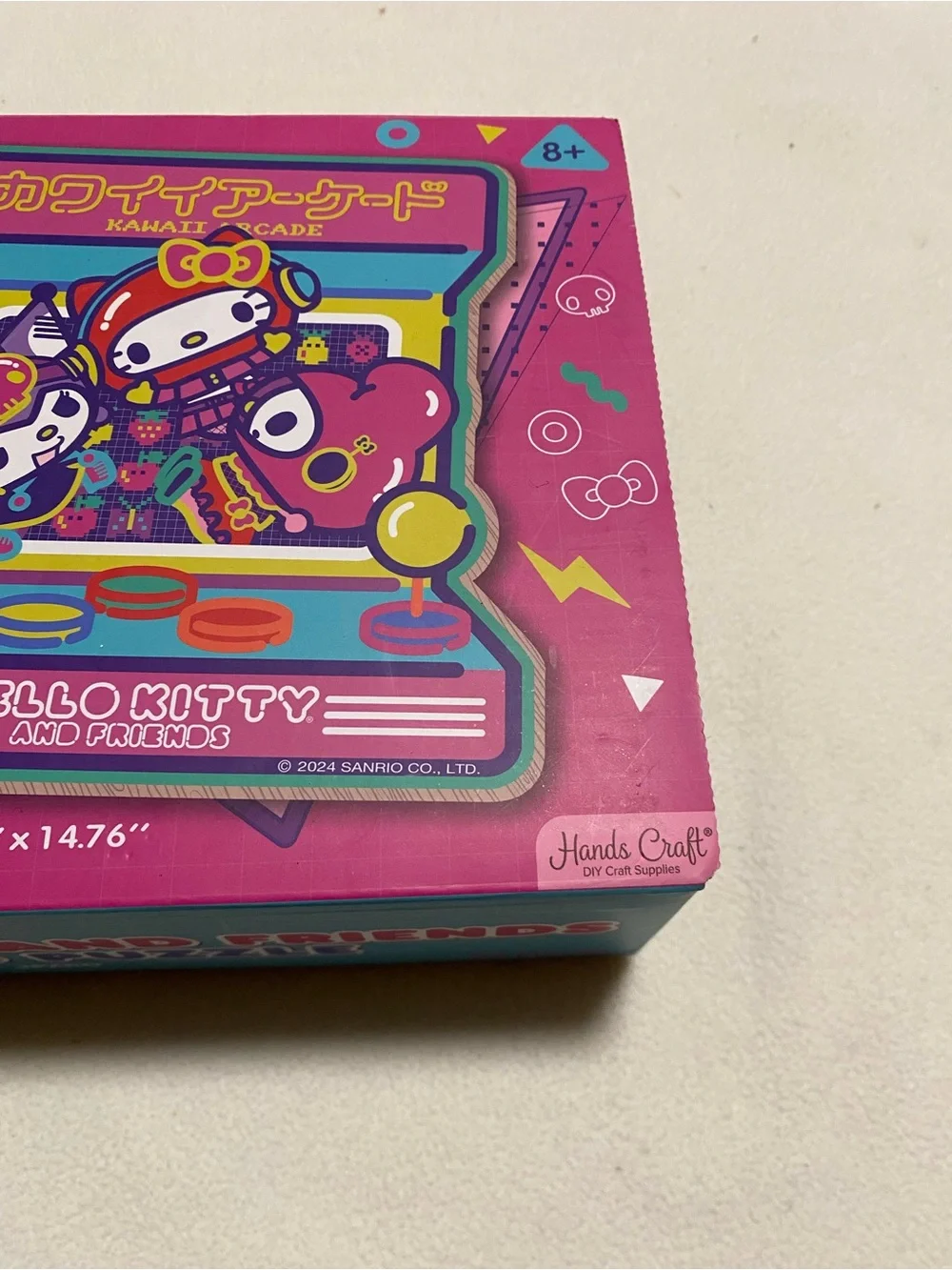 Sanrio Hello Kitty Pink Arcade Puzzle - 99 wood piece